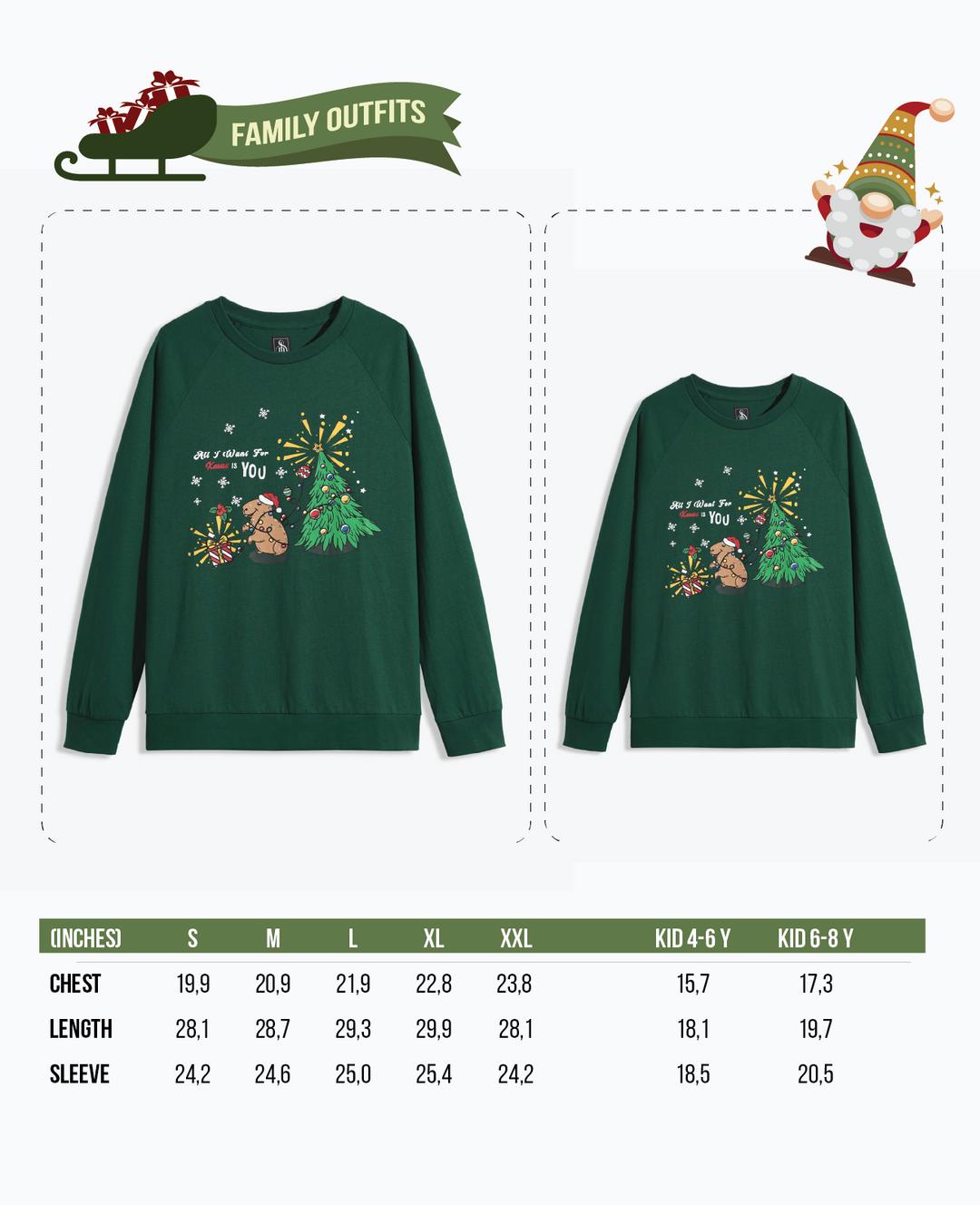 Funny Family Matching Christmas Shirts & Sweaters