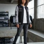 Originals Nakışlı Oversize Kolej Ceket